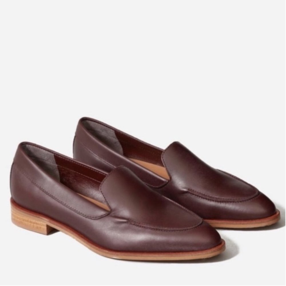 Everlane - Modern Loafer In Burgundy 7.5